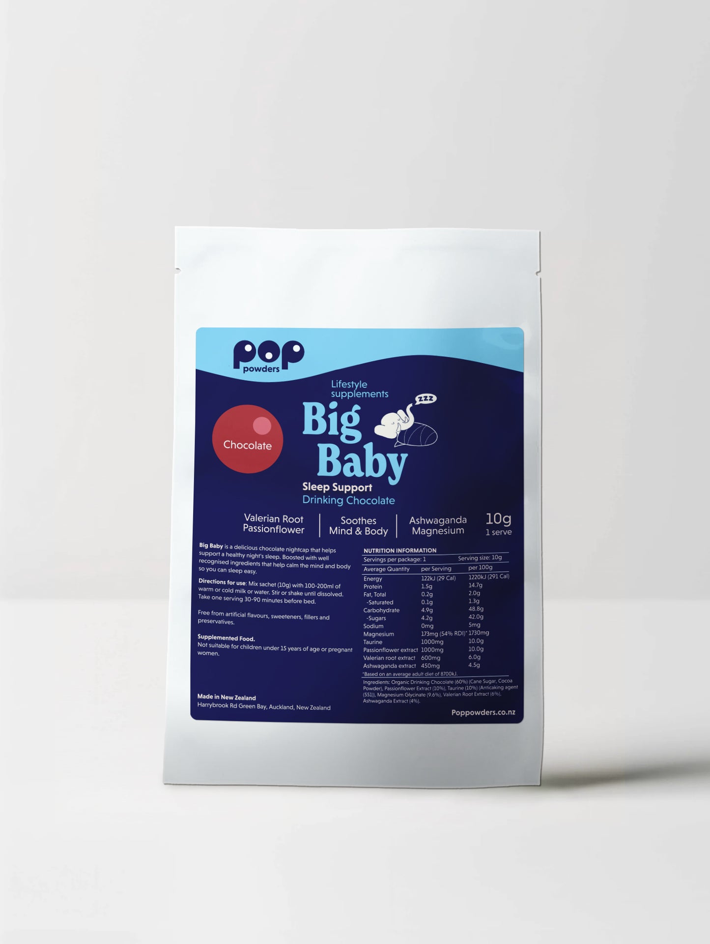 Big Baby – Sleep Support Drinking Chocolate