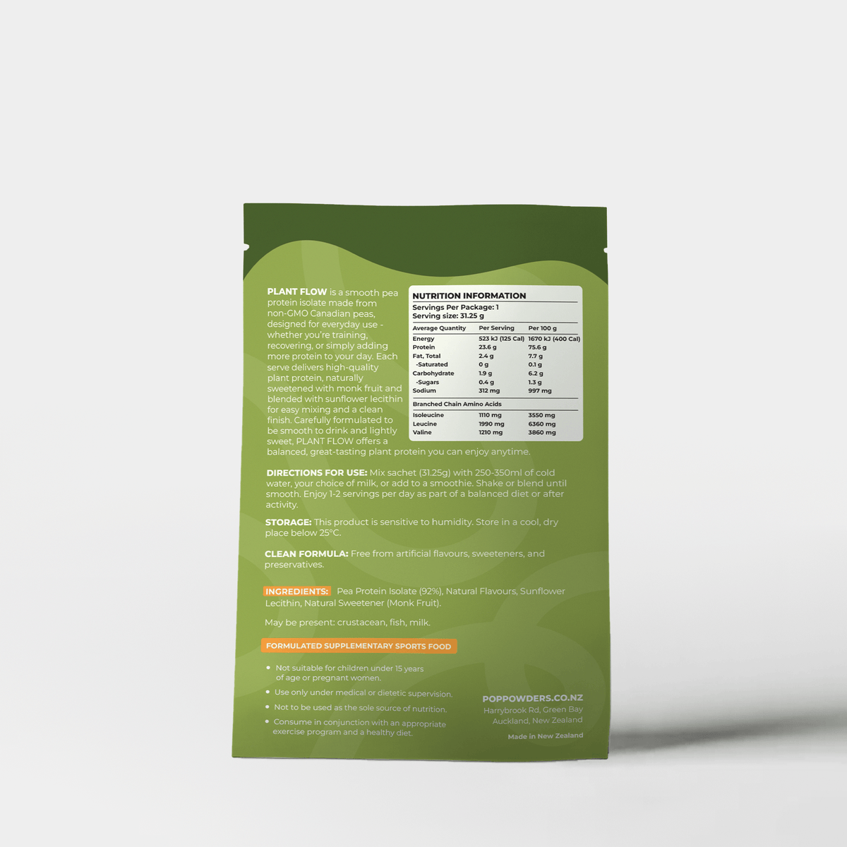 Coconut Caramel Single Serve Sachet