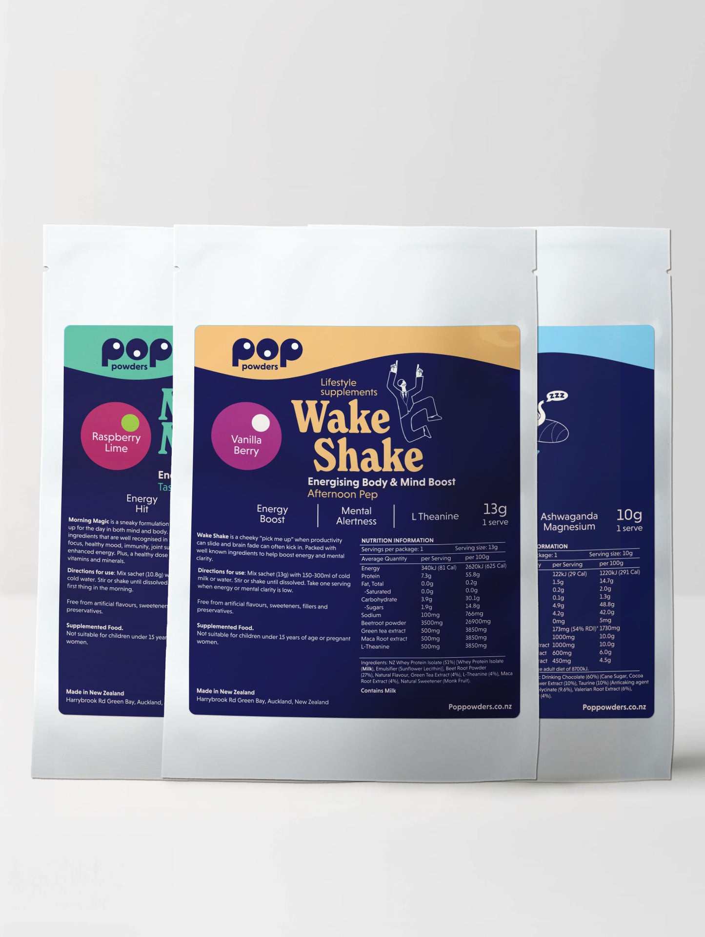 Sample Sachets – Single Serve