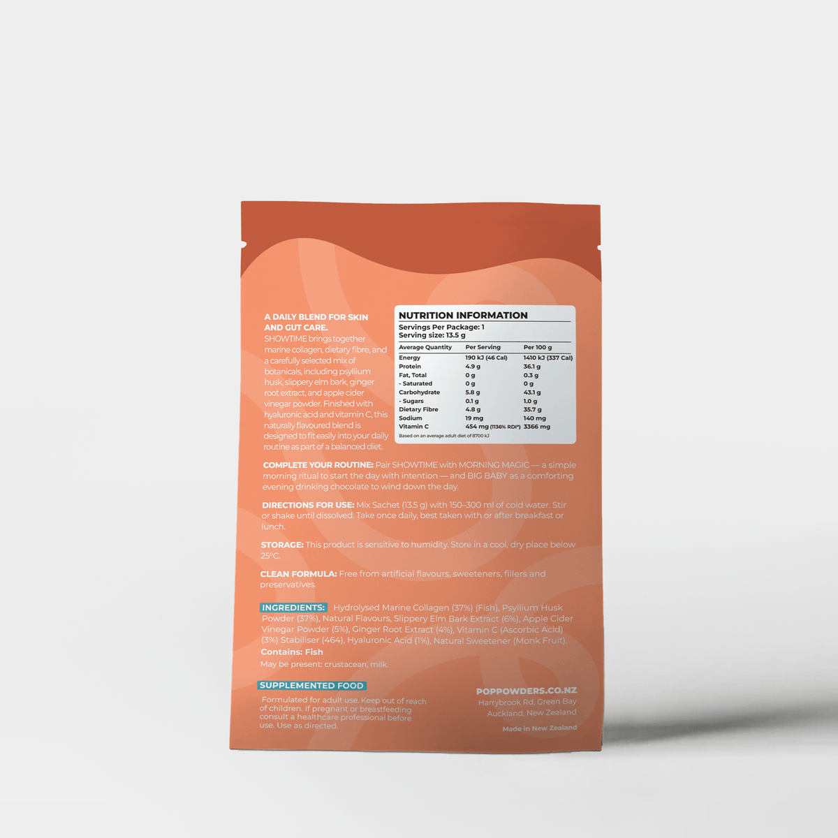 White Chocolate Raspberry Single Serve Sachet