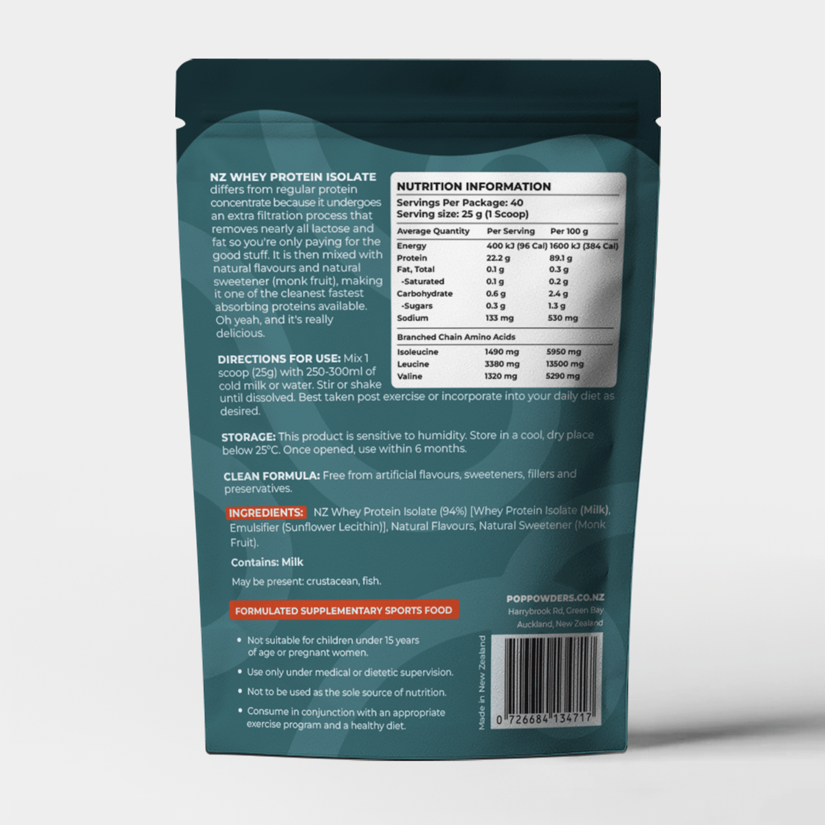 Chocolate Pouch - 1kg