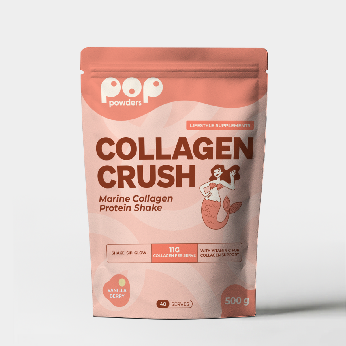 Vanilla Berry Pouch - 500g
