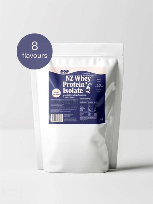 NZ Whey Protein Isolate – 1kg