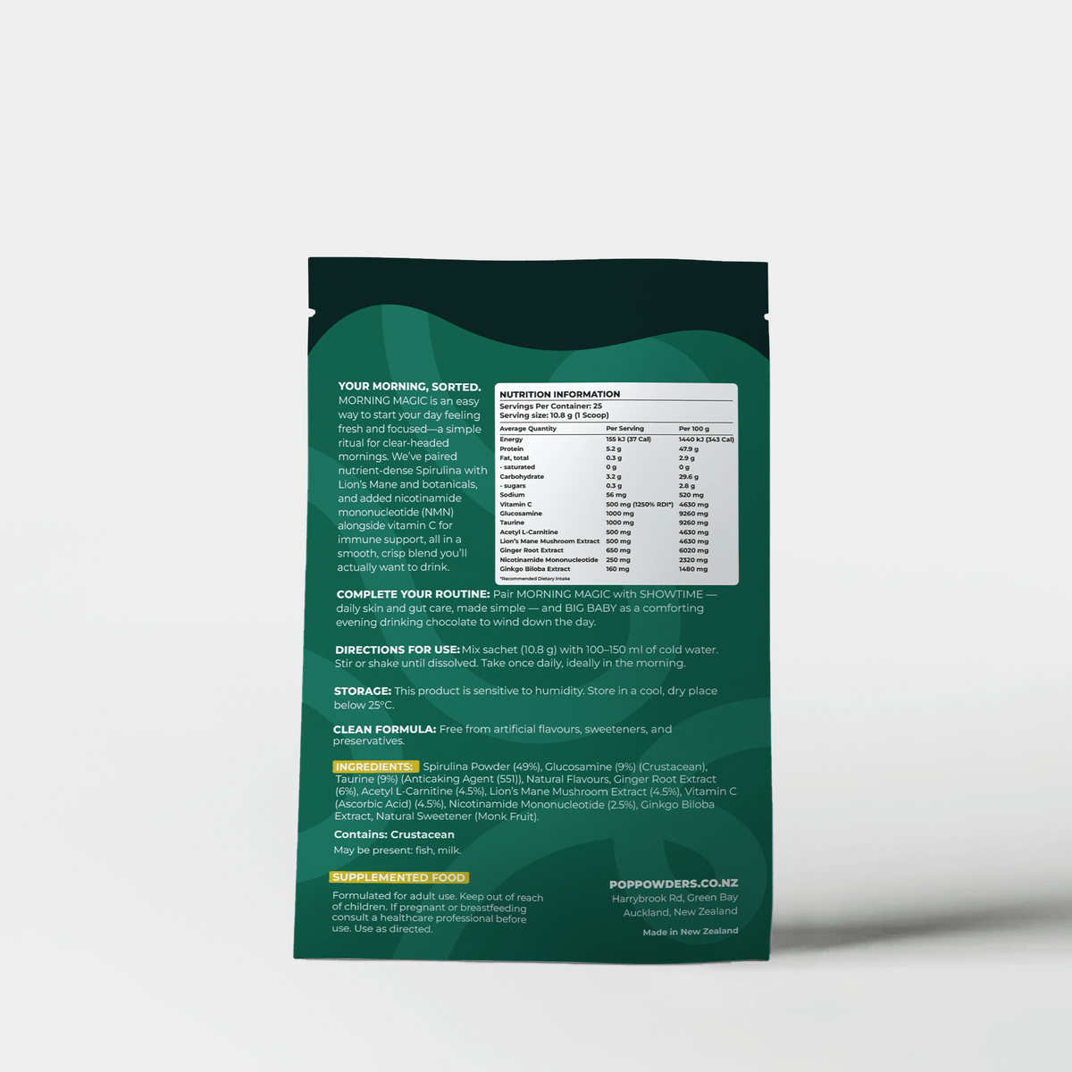 Raspberry Lime Single Serve Sachet