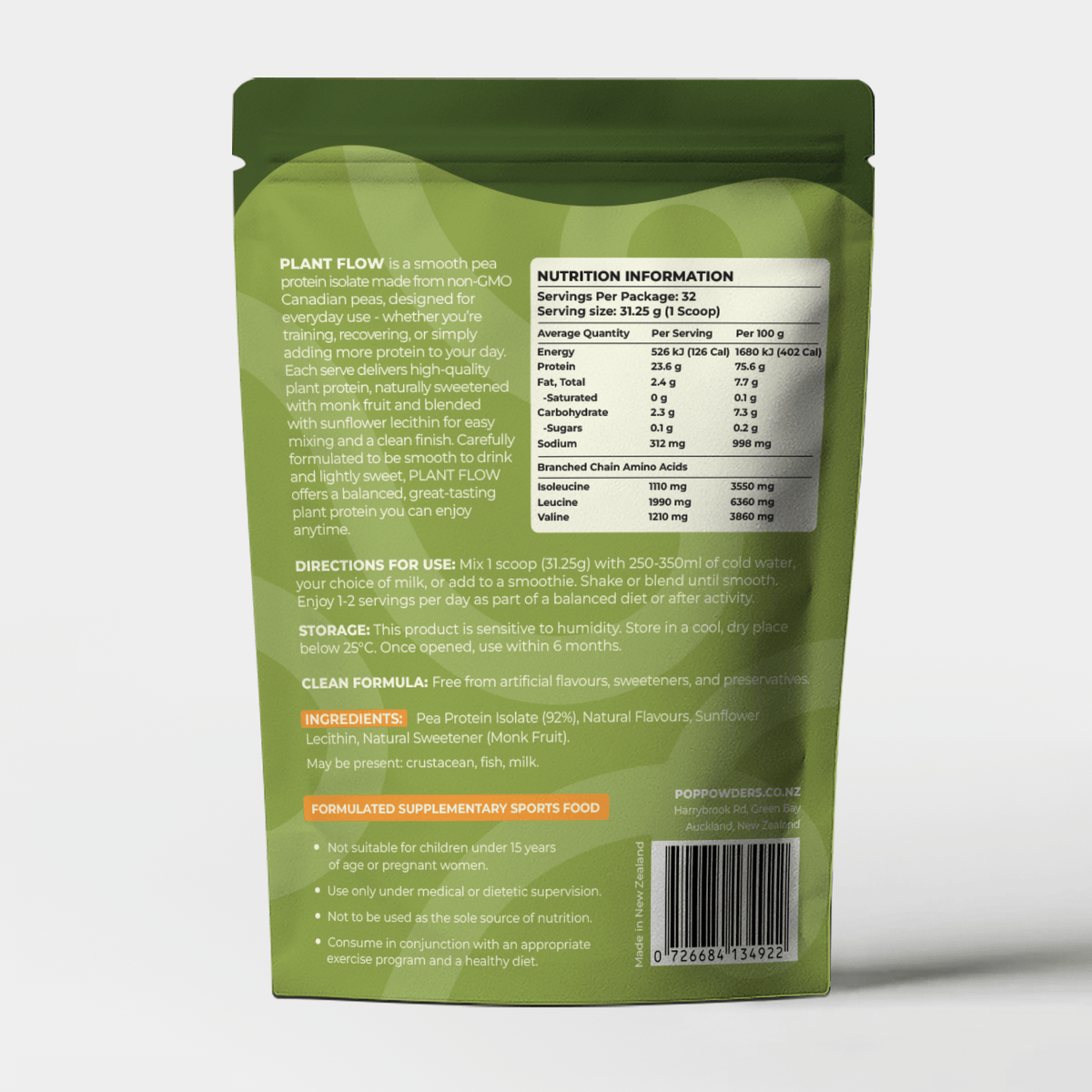 White Chocolate Raspberry Pouch - 1kg